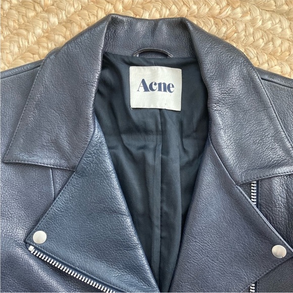 ACNE Rita Leather Jacket - Picture 4 of 7